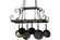 Caiden Two Light Pot Rack in Timeless Bronze (57|158845)