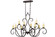 Clifton Ten Light Chandelier in Cajun Spice (57|154997)