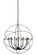 Atom Enerjisi 12 Light Chandelier in Nickel And Solar Black (57|154128)