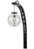 Bola Urbano LED Wall Sconce in Textured Black (57|152134)