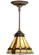 Belvidere One Light Mini Pendant in Mahogany Bronze (57|151292)