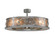 Whispering Pines Eight Light Chandel-Air in Nickel (57|148592)