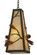 Lone Pine One Light Pendant in Oil Rubbed Bronze & Rust (57|147494)