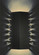 Tortuga Luna LED Wall Sconce in Solar Black (57|145864)