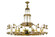 Mosque 42 Light Chandelier in With Steel Skeleton (57|145201)