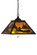 Canoe Two Light Pendant in Textured Black (57|143643)