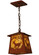 Deer At Dawn One Light Mini Pendant in Earth (57|142861)