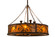 Whispering Pines 12 Light Chandel-Air in Rust,Wrought Iron (57|141752)