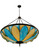 Cowette Three Light Inverted Pendant in Mahogany Bronze (57|140460)