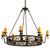 Delano Eight Light Chandelier in Gilded Tobacco (57|134760)
