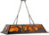 Duke Nine Light Oblong Pendant in Textured Black (57|134436)