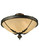 Hoja Four Light Semi-Flushmount in French Bronze (57|132431)