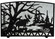 Moose Creek Fireplace Screen in Black Metal (57|131936)