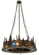 Tall Pines 13 Light Chandelier in Burnished Copper (57|130184)
