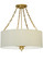 Cilindro Six Light Pendant in Gold/#Eggshell (57|129690)