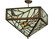 Backyard Friends Four Light Semi-Flushmount in Antique Copper (57|129566)