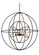 Atom Enerjisi Eight Light Chandelier in Custom (57|129407)