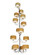 Sequoia 14 Light Chandelier in Antique Copper (57|127593)