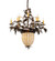 Greenbriar Oak 11 Light Chandelier in Antique Copper (57|12753)