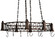 Revival Six Light Pot Rack in Mahogany Bronze (57|121343)