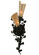 Vinca Vine Two Light Wall Sconce in Wrought Iron On Rust (57|120695)