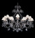 French Elegance 16 Light Chandelier in Antique Silver (57|120304)