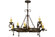 Andorra Eight Light Chandelier in Gilded Tobacco (57|119771)