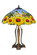 Wild Sunflower Two Light Table Lamp in Antique Brass (57|119682)