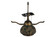 Mosaic Dragonfly Two Light Table Base Hardware in Timeless Bronze (57|118748)