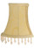 Trumpet Shade in Patterned Satin Beige (57|117178)