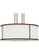 Arcas Ten Light Pendant in Rustic Iron (57|116809)