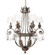 Antonia Six Light Chandelier in Antiquity (57|115984)