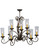 Wallis Ten Light Chandelier in Gilded Tobacco (57|115867)