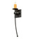 Bechar One Light Wall Sconce in Antique Iron Gate (57|115833)
