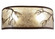 Lone Pine Two Light Wall Sconce in Cafe Noir Over Rust (57|115681)