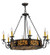 Delano 11 Light Chandelier in Rust (57|115165)