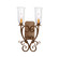 Thierry Two Light Wall Sconce in Antique Rust (57|115164)
