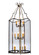 Sanctuary 15 Light Pendant in Antique Brass (57|113907)