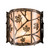 Maple Leaf Two Light Wall Sconce in Antique Copper (57|111643)