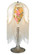 Fabric & Fringe One Light Accent Lamp in Antique (57|109198)