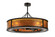 Smythe Craftsman Eight Light Chandelier in Mahogany Bronze (57|108445)