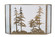 Tall Pines Fireplace Screen in Antique Copper (57|107632)