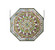 Floral Window in Mahogany Bronze (57|107225)