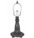 Golden Lily One Light Accent Lamp Base in Mahogany Bronze (57|10265)