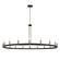 Clayton 18 Light Chandelier in Matte Black w/ Brass (102|NSH-8046-MBBR)