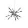 Starburst LED Chandelier in Brushed Brass (326|STB-29C-PC-27U-30K)