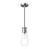 Marcel One Light Pendant in Chrome (452|PD464001CH)