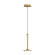 Issa LED Pendant in Brushed Gold (452|PD418006BG)