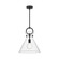 Emerson One Light Pendant in Matte Black/Clear Glass (452|PD412514MBCL)