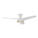 Rubio-H 54''Ceiling Fan in White (452|HF522054WH)